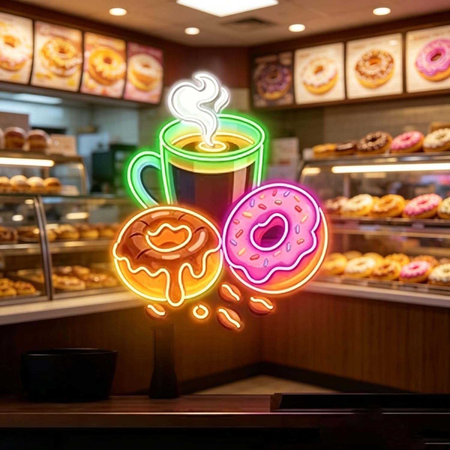 Outdoor Lighting For Store - Letrero LED de neón con forma