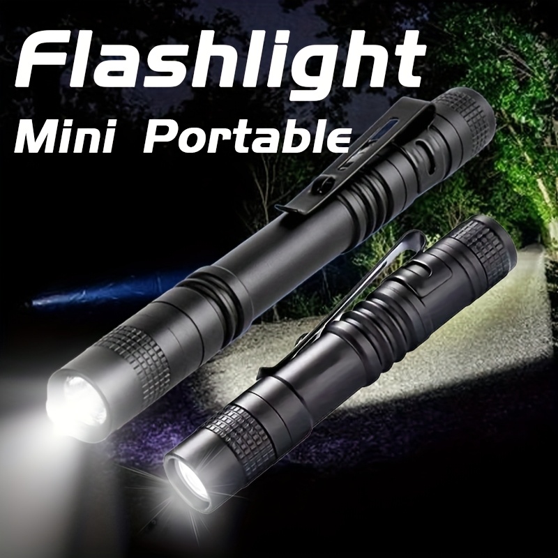 Outdoor Lighting Lumen - Mini linterna LED portátil de bolsillo,