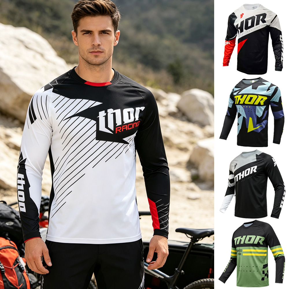 Outdoor Lighting Jersey - Blusa de Manga Larga de Secado