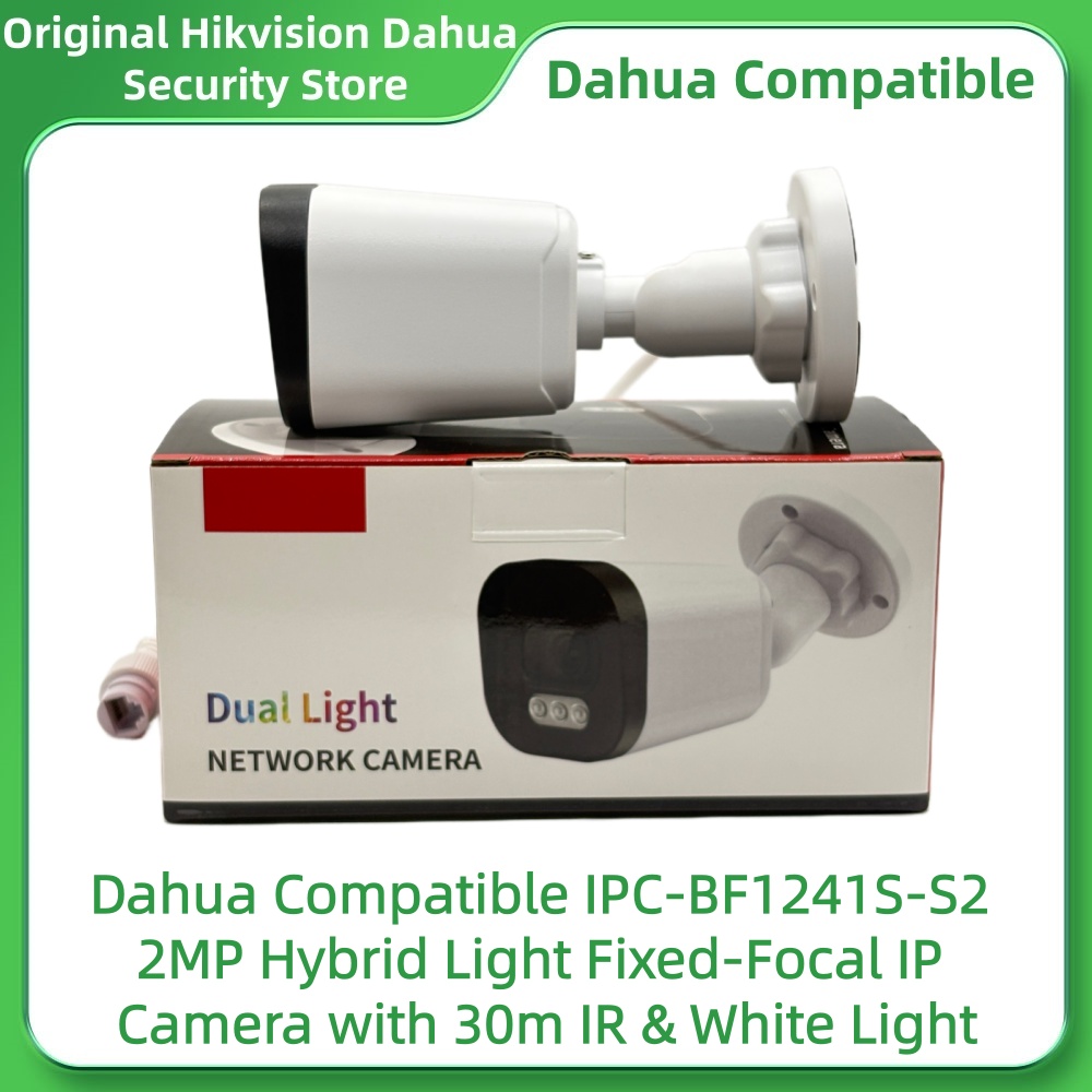 Outdoor Lighting No Electricity - Cámara IP Híbrida Dahua Compatible con