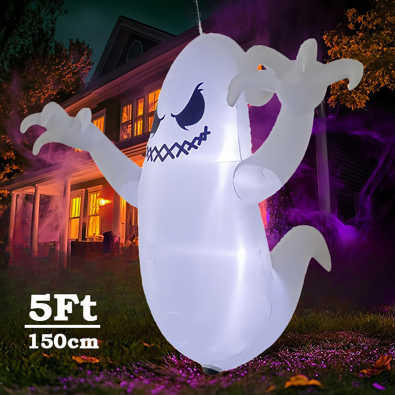 Outdoor Lighting Gazebo - Fantasma Inflable de Halloween de 1.5