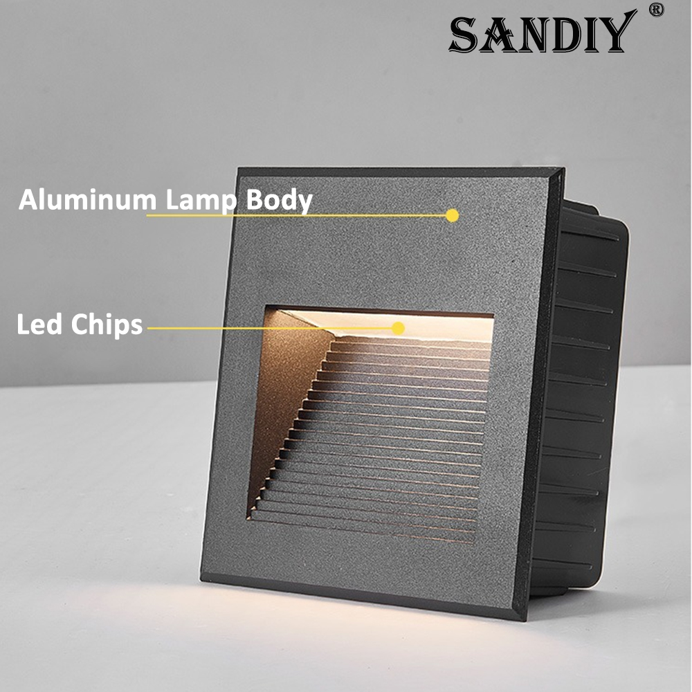 SANDIY-Lámparas empotrables pa - Outdoor Lighting Low Voltage reseña y precio