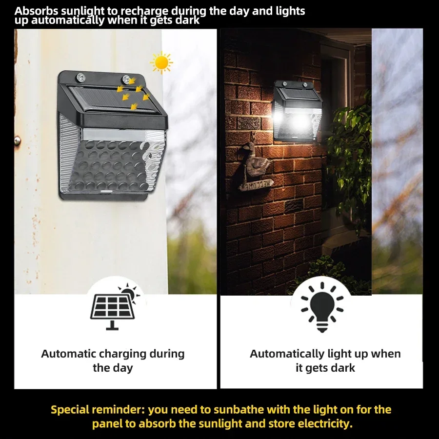 Luz Solar LED con Sensor de Mo - Outdoor Lighting Lumen reseña y precio