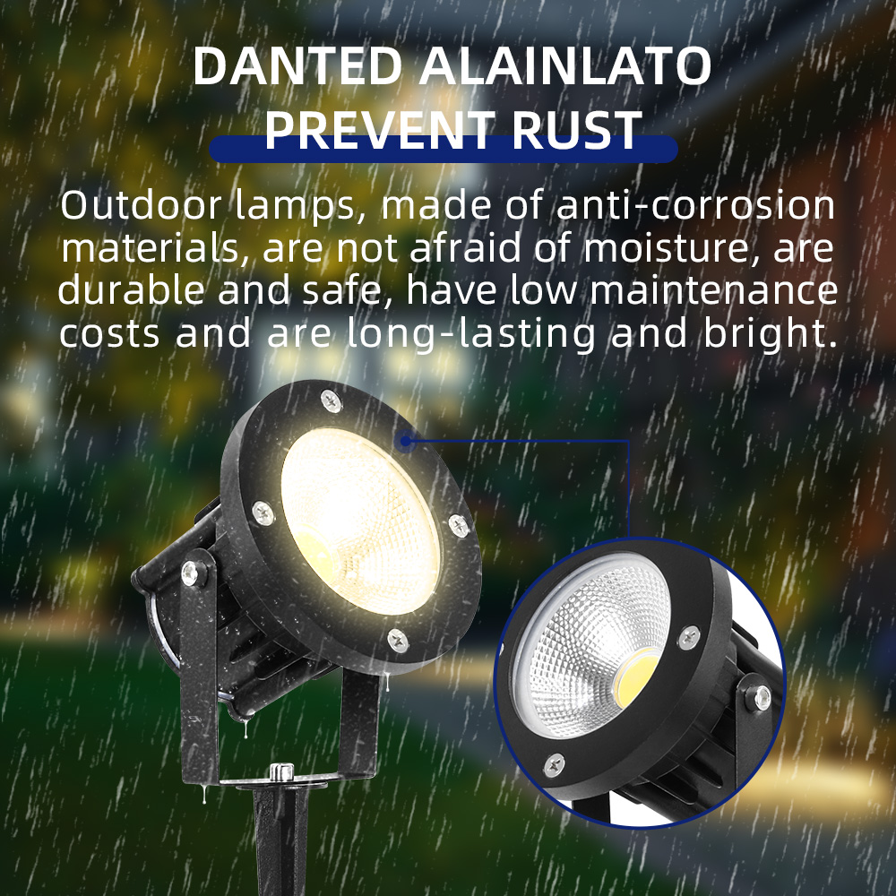 Lámpara LED GU10 para jardín,  - Outdoor Lighting Gazebo reseña y precio