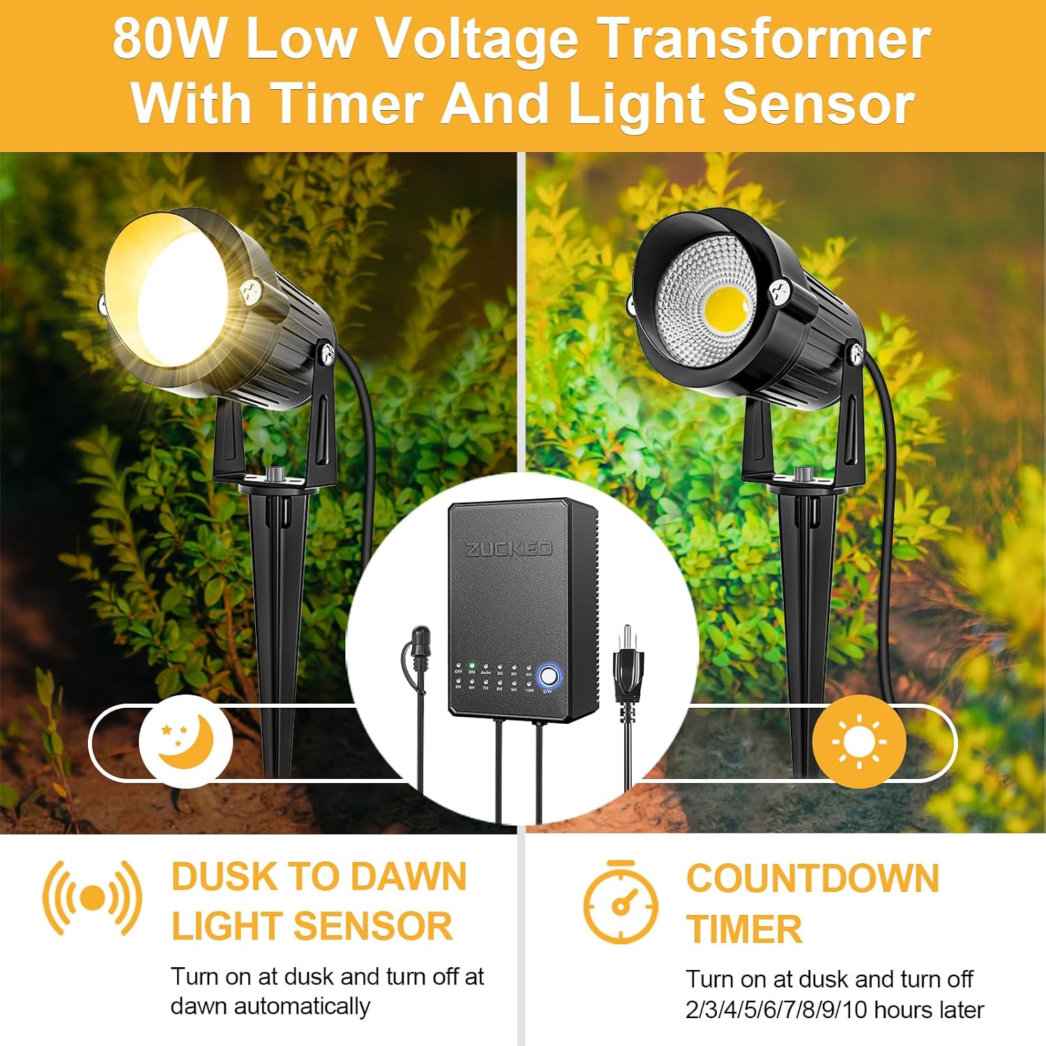 Kit de Iluminación de Paisaje  - Outdoor Lighting Kit With Transformer reseña y precio