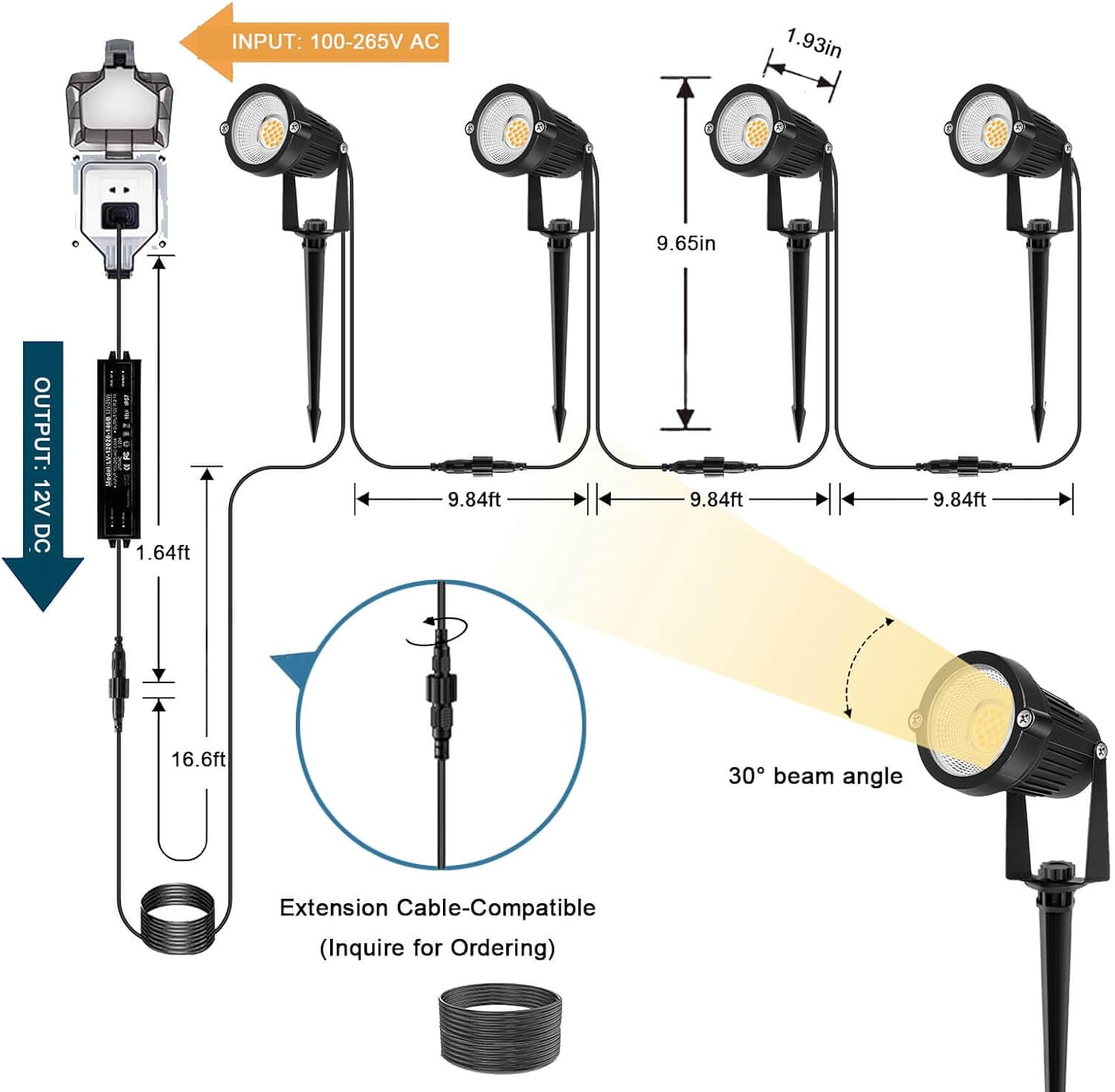 Iluminación de Jardín de Bajo  - Outdoor Lighting Low Voltage reseña y precio
