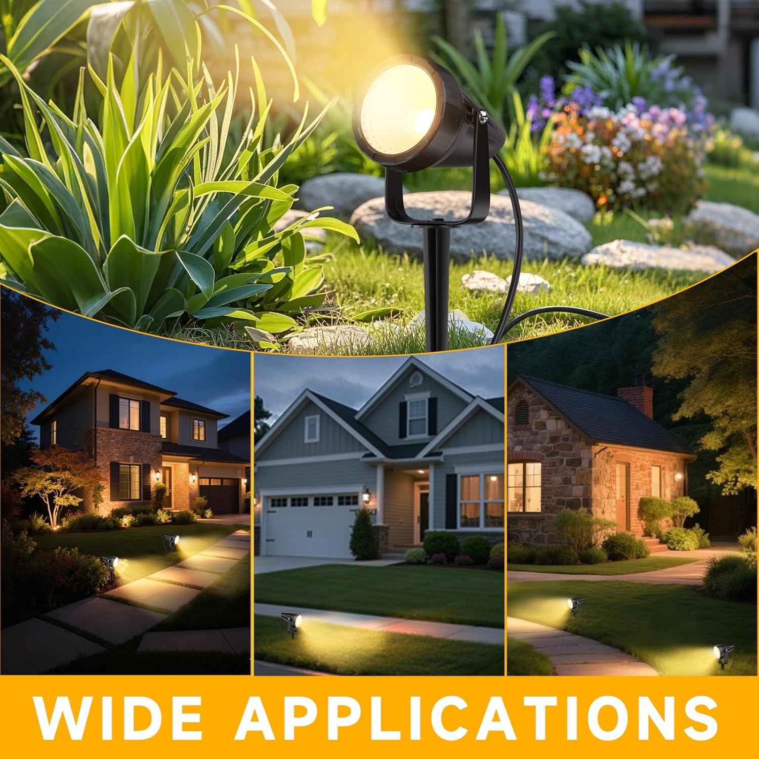 Paquete de 12 Luces LED Imperm - Outdoor Lighting Kit With Transformer reseña y precio