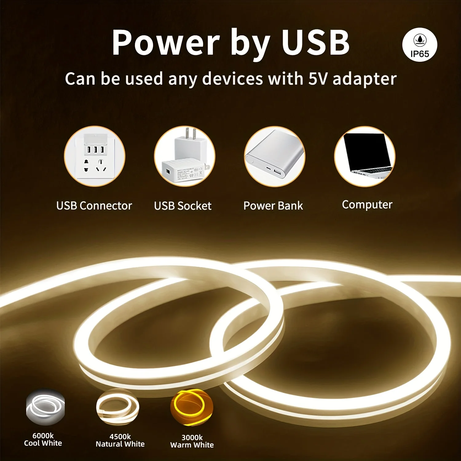 Tira de luces LED de neón con  - Outdoor Lighting Led Strip reseña y precio