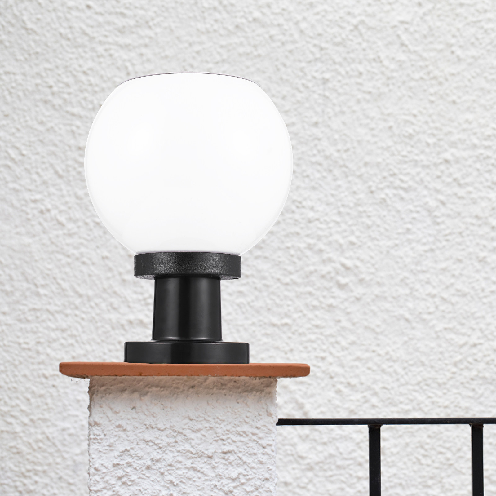 1 Lámpara de Pilar de Pared LE - Outdoor Lighting Battery Powered reseña y precio