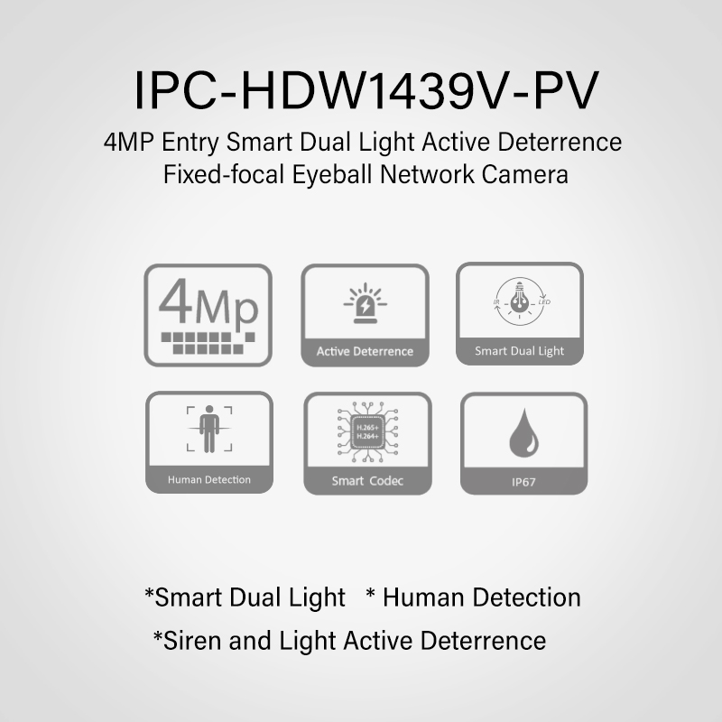 Cámara de Seguridad Dahua HDW1 - Outdoor Lighting No Electricity reseña y precio