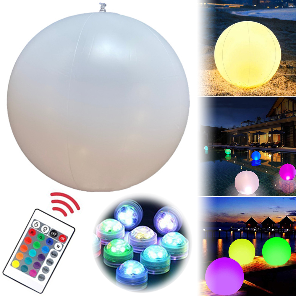 Luces flotantes para piscina,  - Outdoor Lighting Gazebo reseña y precio