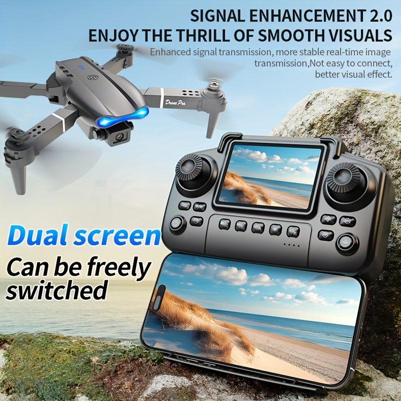 Dron plegable E99 PRO MAX con  - Outdoor Lighting Electrical Box reseña y precio