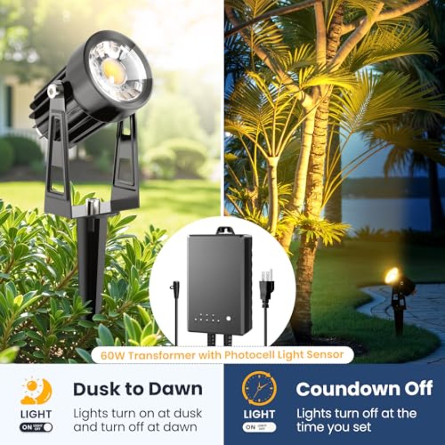 Kit de Iluminación de Paisaje  - Outdoor Lighting Kit With Transformer reseña y precio
