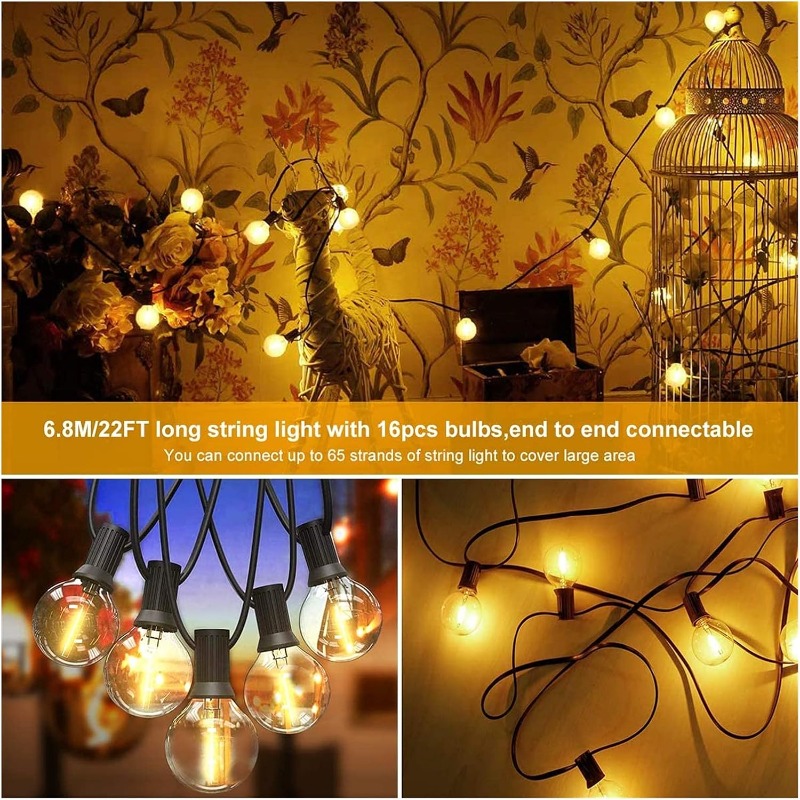 Cadena de Luces LED para Exter - Outdoor Lighting Gazebo reseña y precio