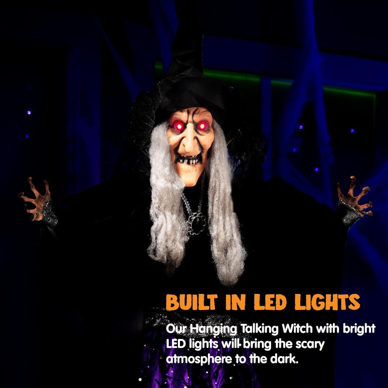 Decoración Animada de Bruja de - Outdoor Lighting Gazebo reseña y precio
