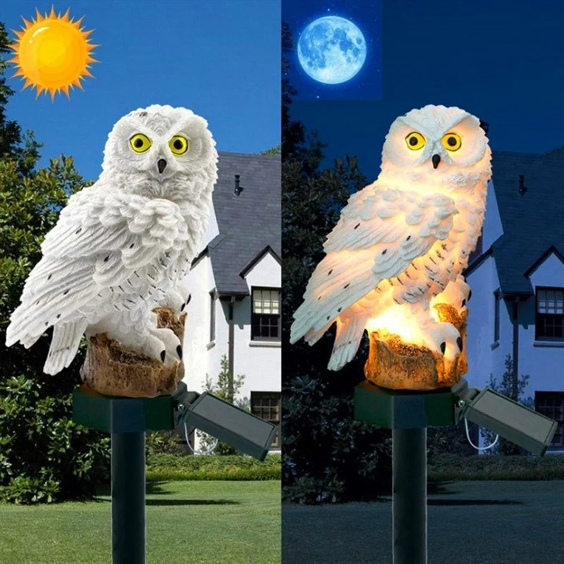 Lámpara Solar con Forma de Búh - Outdoor Lighting Lumen reseña y precio