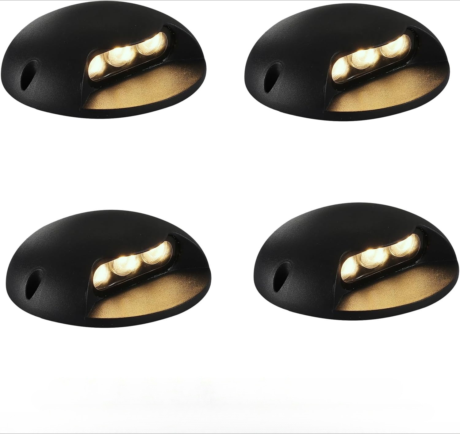 Luces LED de Escalón de 3W par - Outdoor Lighting Hardwired reseña y precio