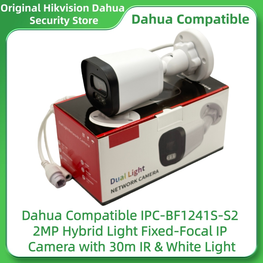 Cámara IP Híbrida Dahua Compat - Outdoor Lighting No Electricity reseña y precio