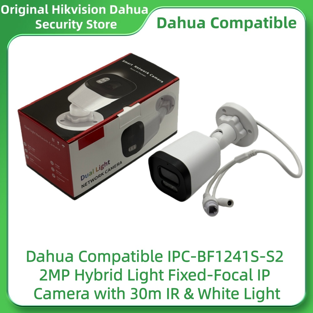 Cámara IP Híbrida Dahua Compat - Outdoor Lighting No Electricity reseña y precio