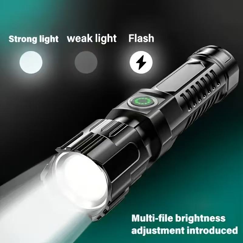 Nueva linterna Led de alta pot - Outdoor Lighting Battery Powered reseña y precio
