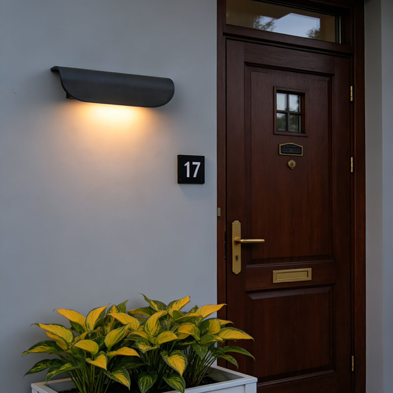 Lámpara de pared de cemento co - Outdoor Lighting For Store reseña y precio
