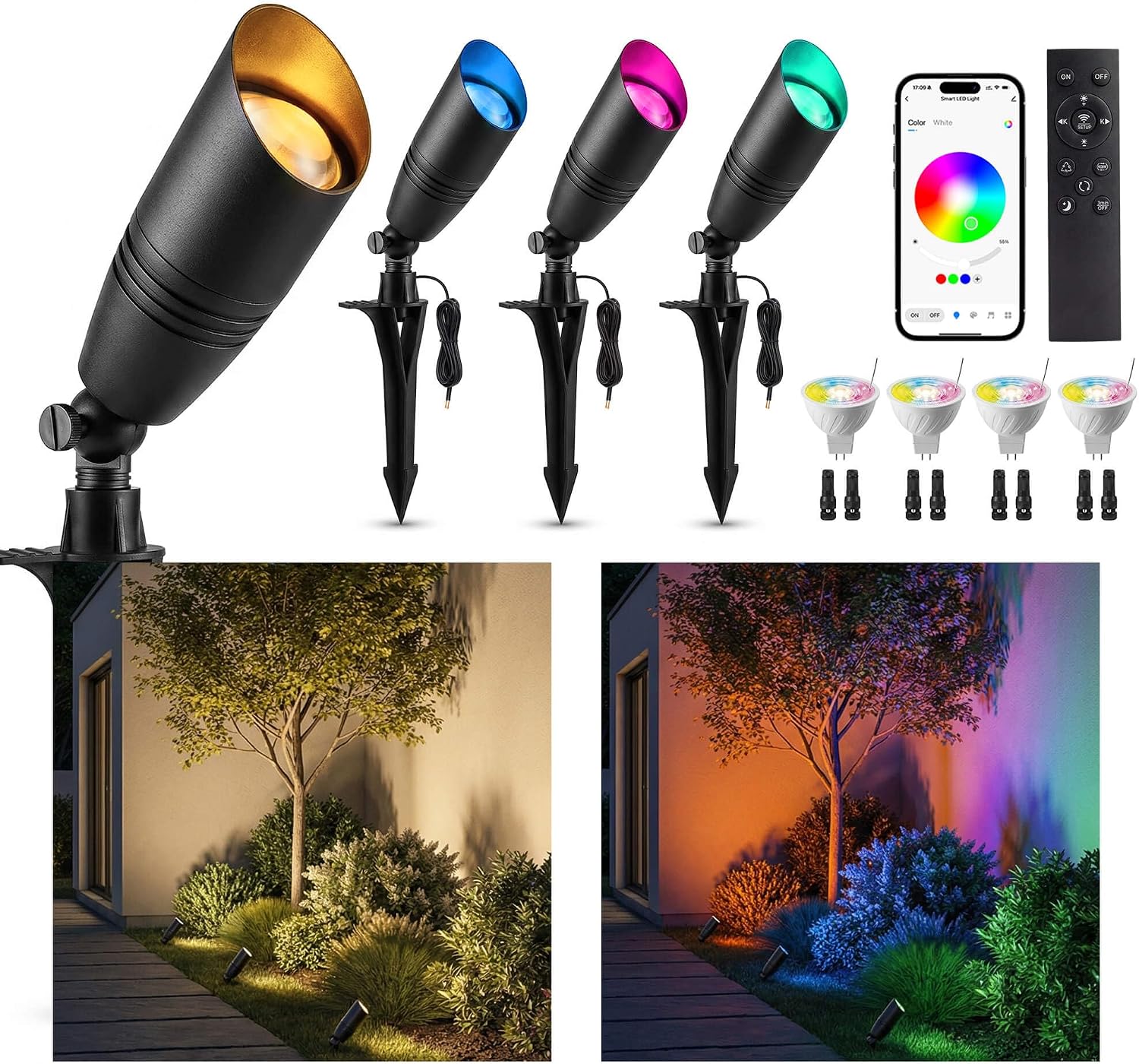Focos LED para Exteriores de B - Outdoor Lighting Low Voltage reseña y precio