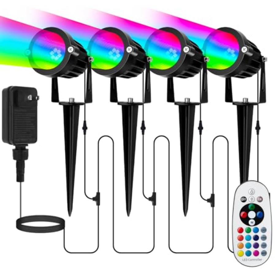 Foco LED para Exteriores para  - Outdoor Lighting Kit With Transformer reseña y precio