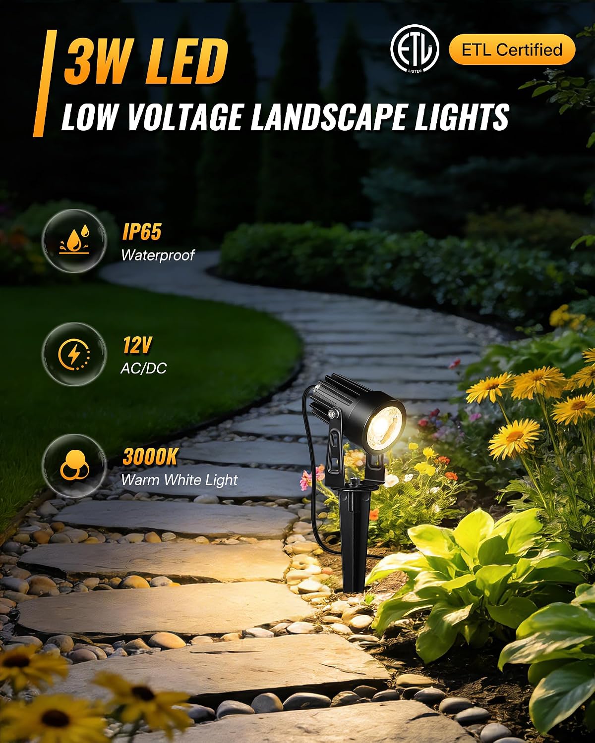 Kit de Iluminación LED para Ja - Outdoor Lighting Kit With Transformer reseña y precio
