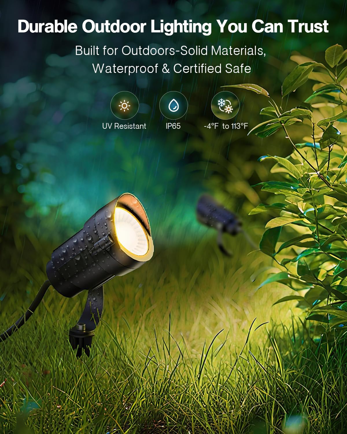 Kit de Iluminación de Paisaje  - Outdoor Lighting Kit With Transformer reseña y precio