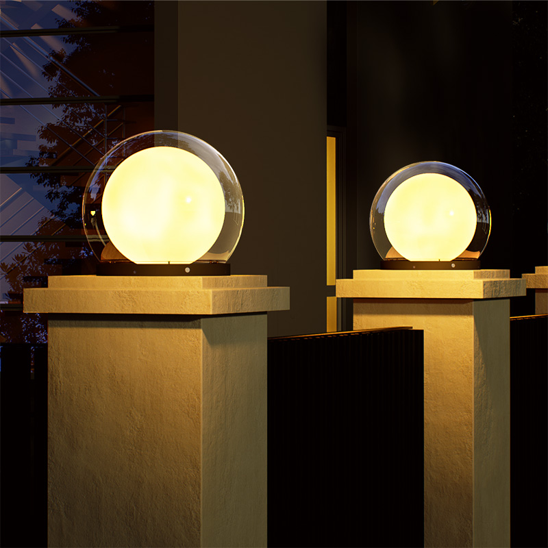 Lámpara de Poste Moderna para  - Outdoor Lighting No Electricity reseña y precio