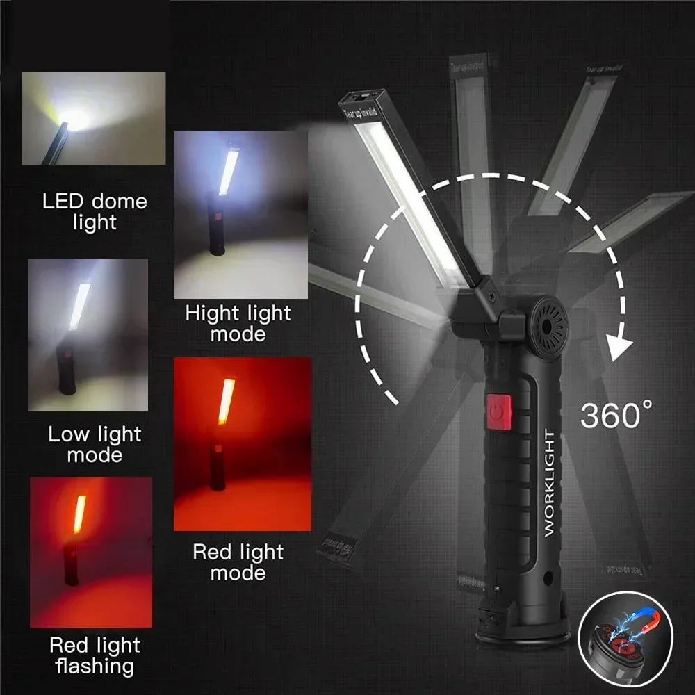 Linterna LED COB Lámpara de in - Outdoor Lighting Lumen reseña y precio