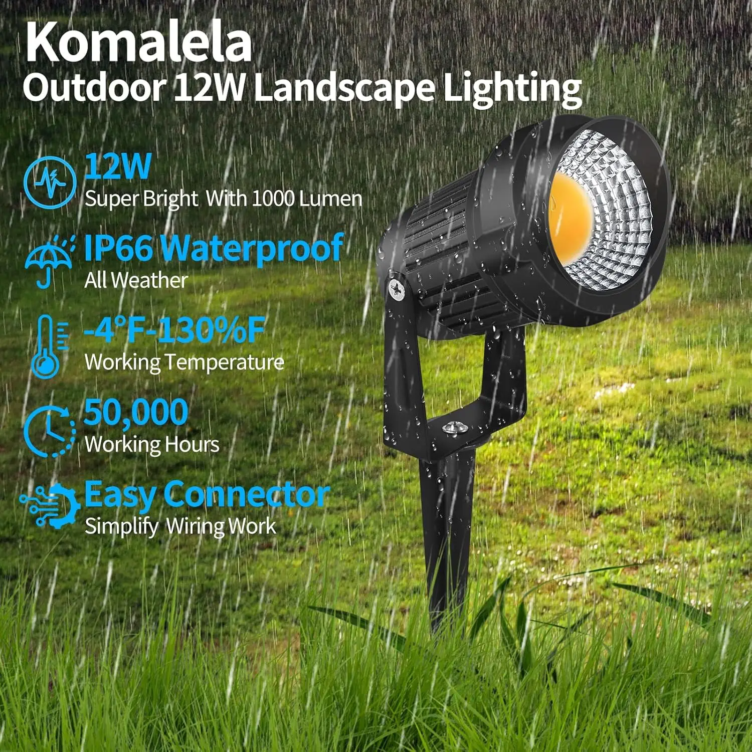 Luces LED de paisaje de bajo v - Outdoor Lighting Low Voltage reseña y precio