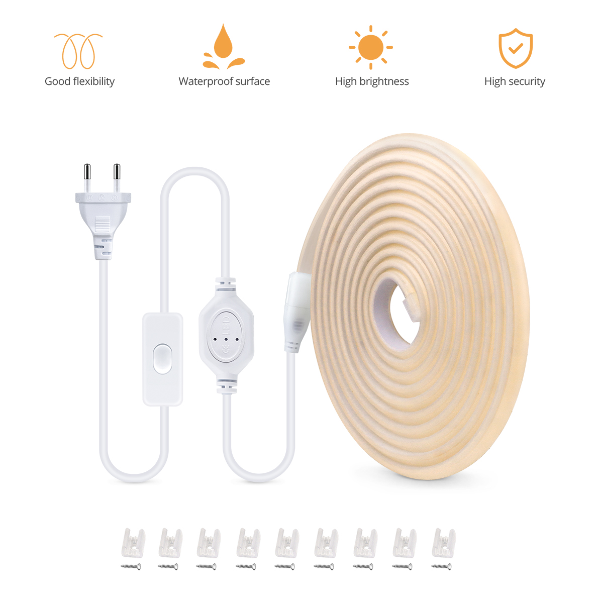 Guirnaldas de luces LED imperm - Outdoor Lighting Led Strip reseña y precio